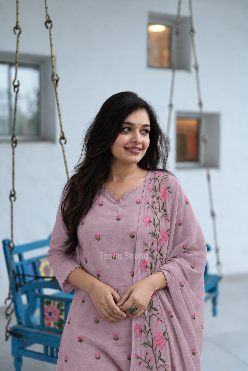 Dupatta Pant Set