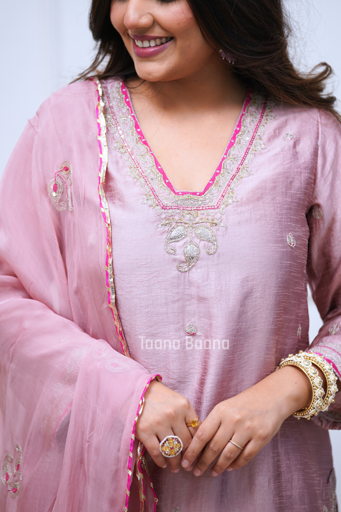 Dupatta Pant Set