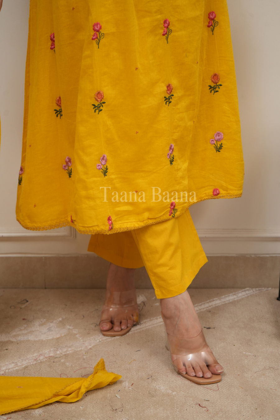 Dupatta Pant Set