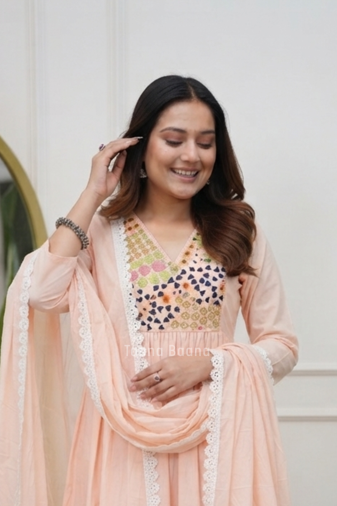 Anarkali Dupatta Set