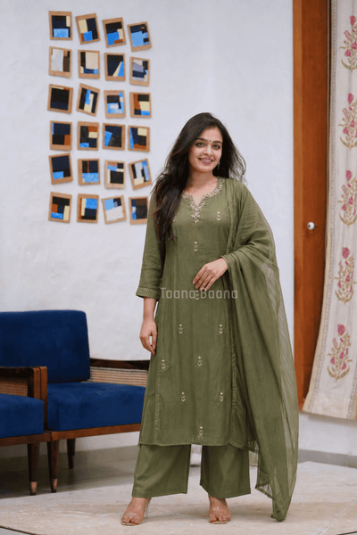 Dupatta Pant Set