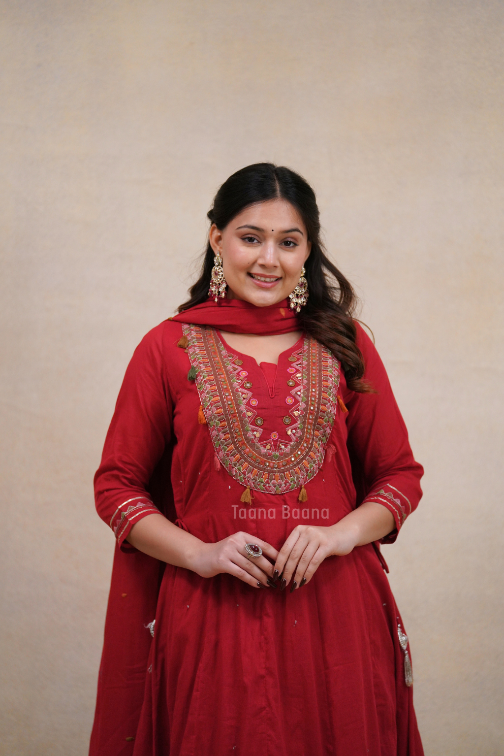 Anarkali Dupatta Set