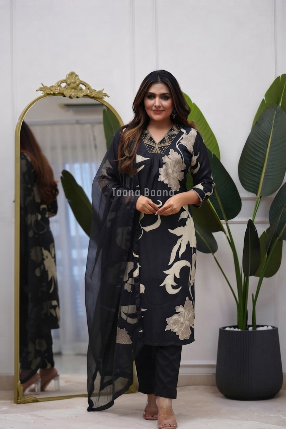 Dupatta Pant Set