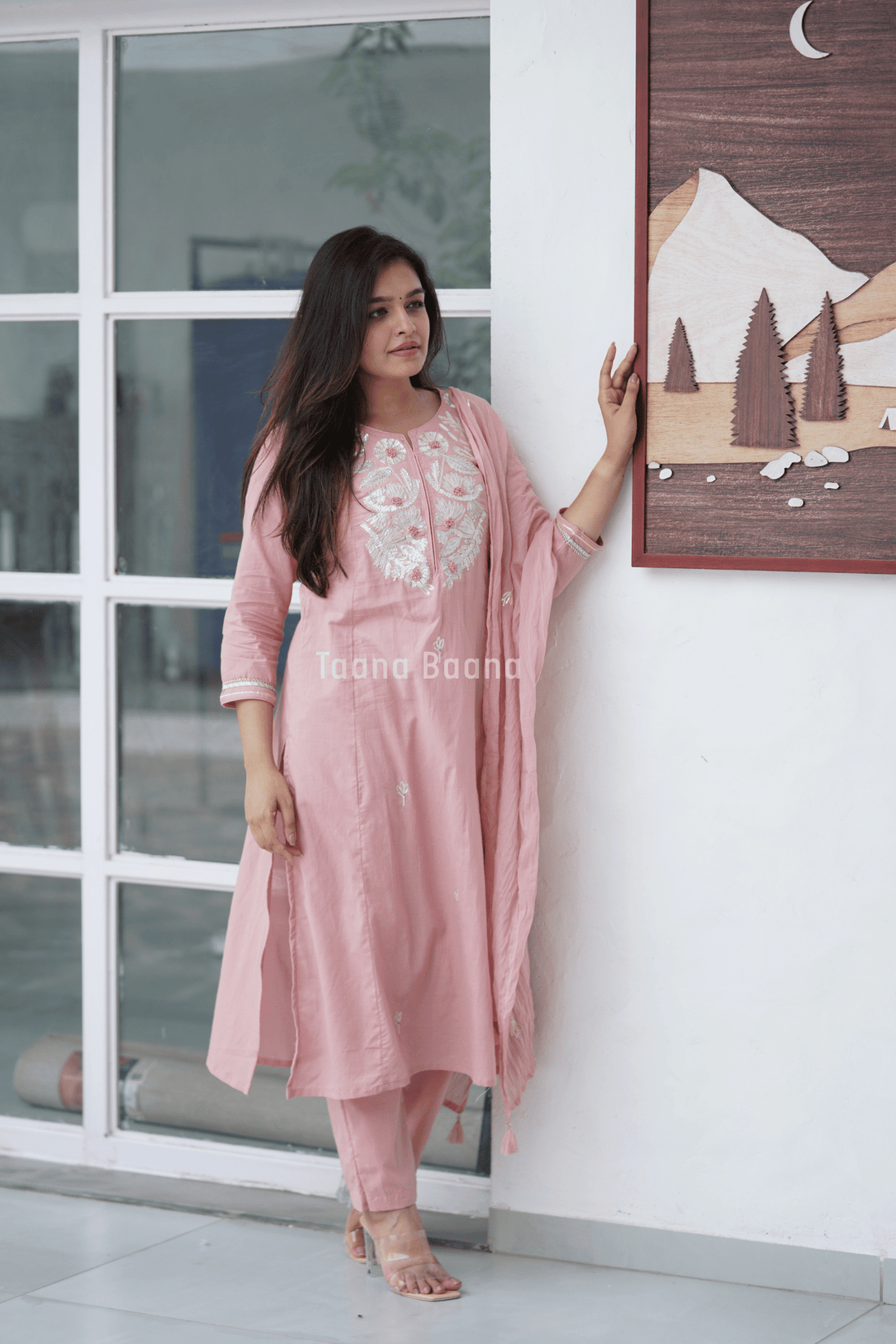 Dupatta Pant Set