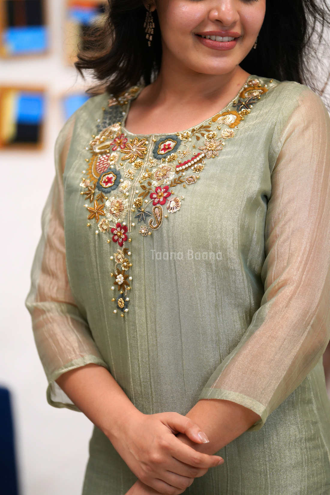 Dupatta Pant Set