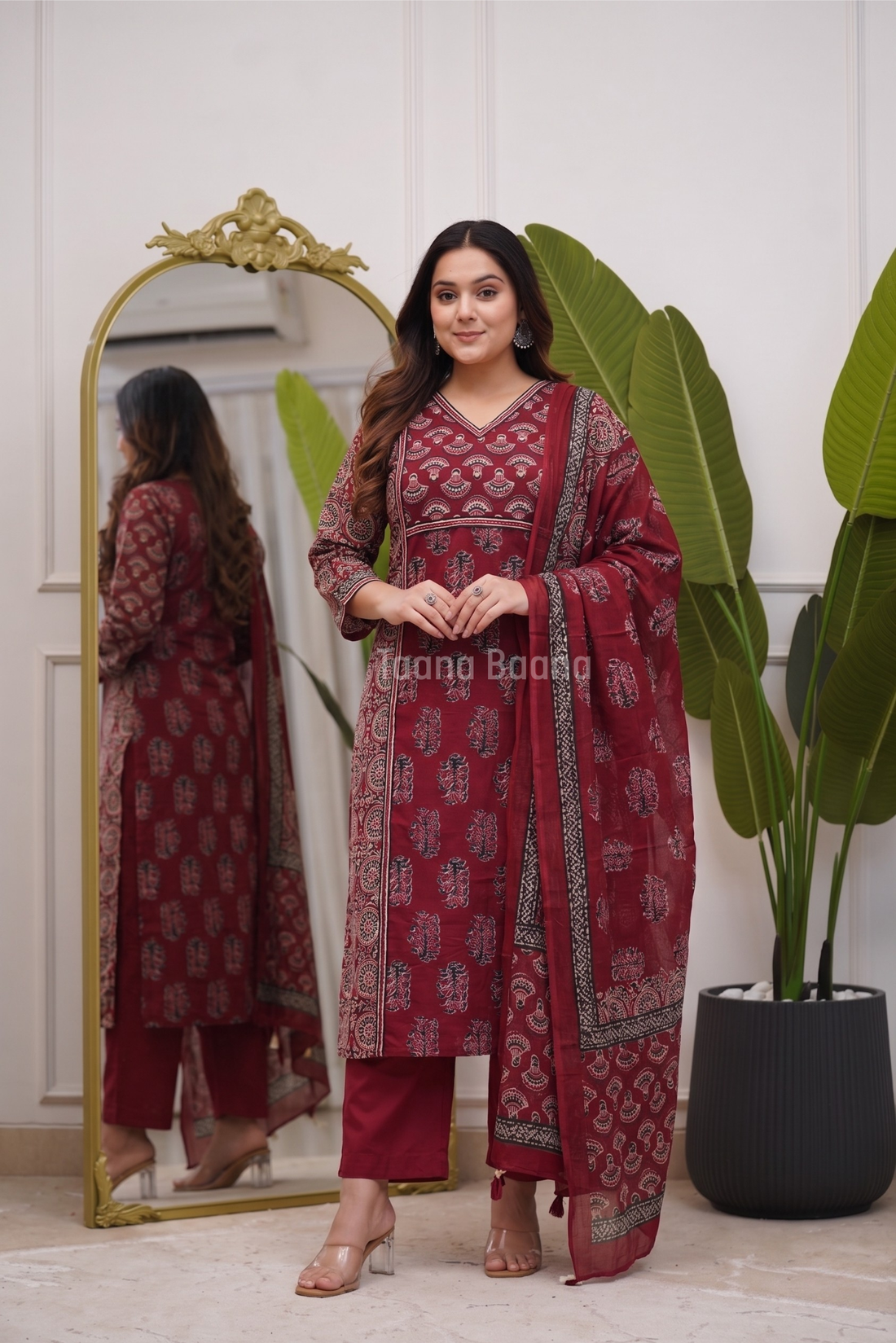 Dupatta Pant Set