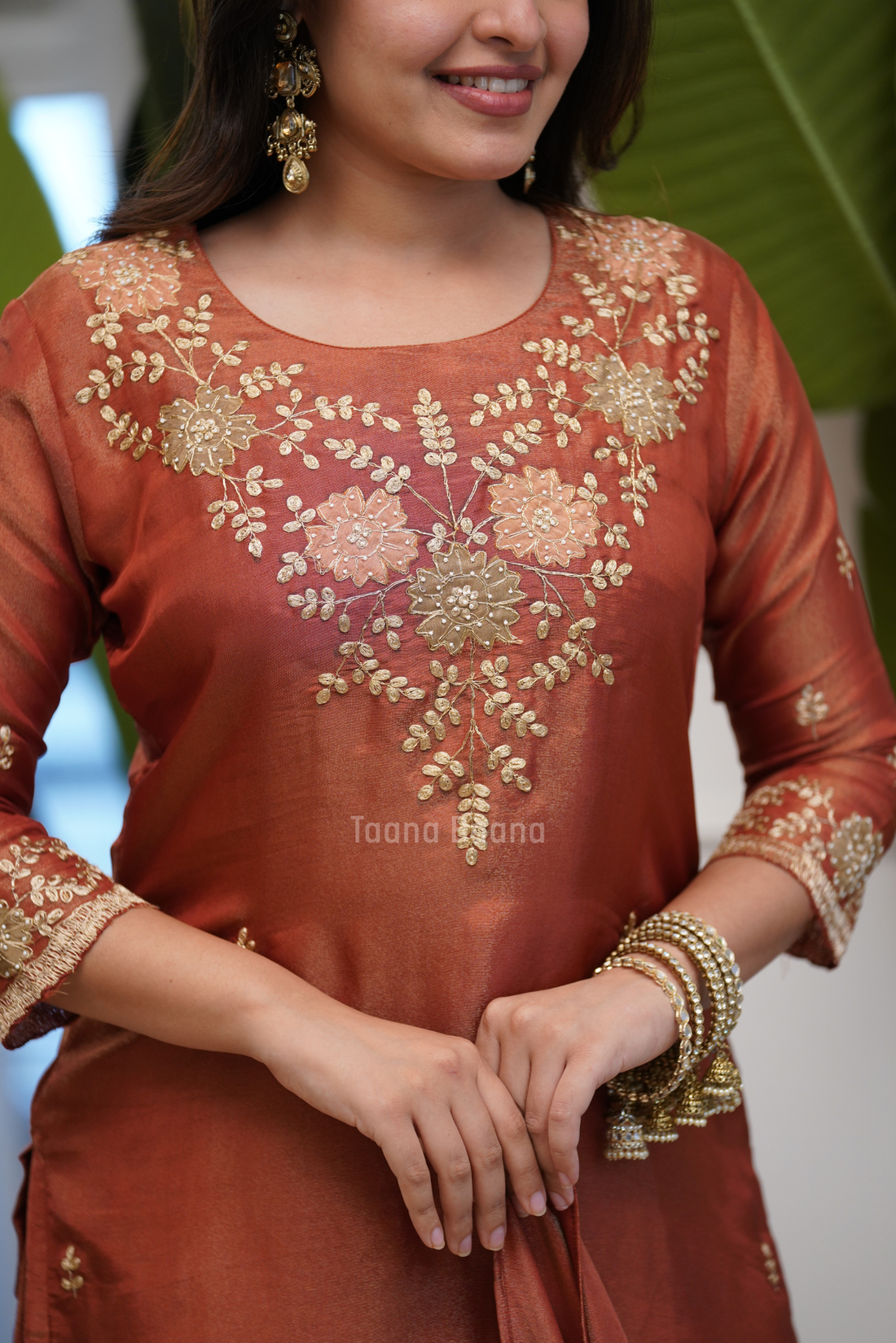 Dupatta Plazo Set