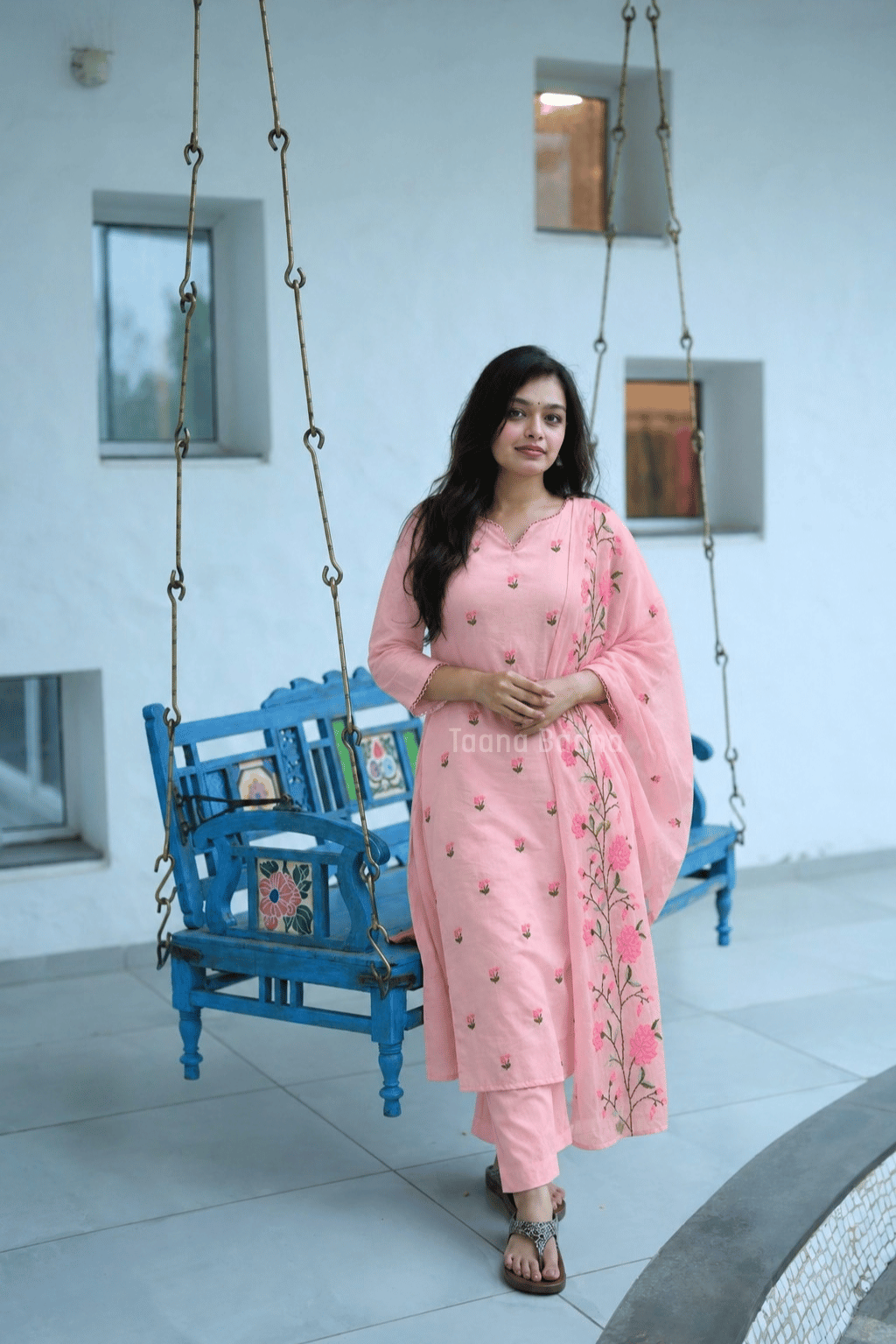 Dupatta Pant Set