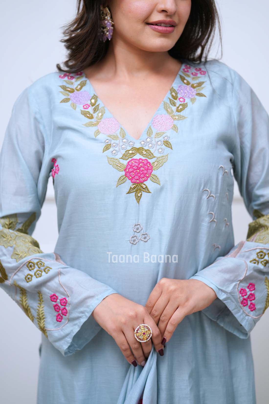 Dupatta Pant Set