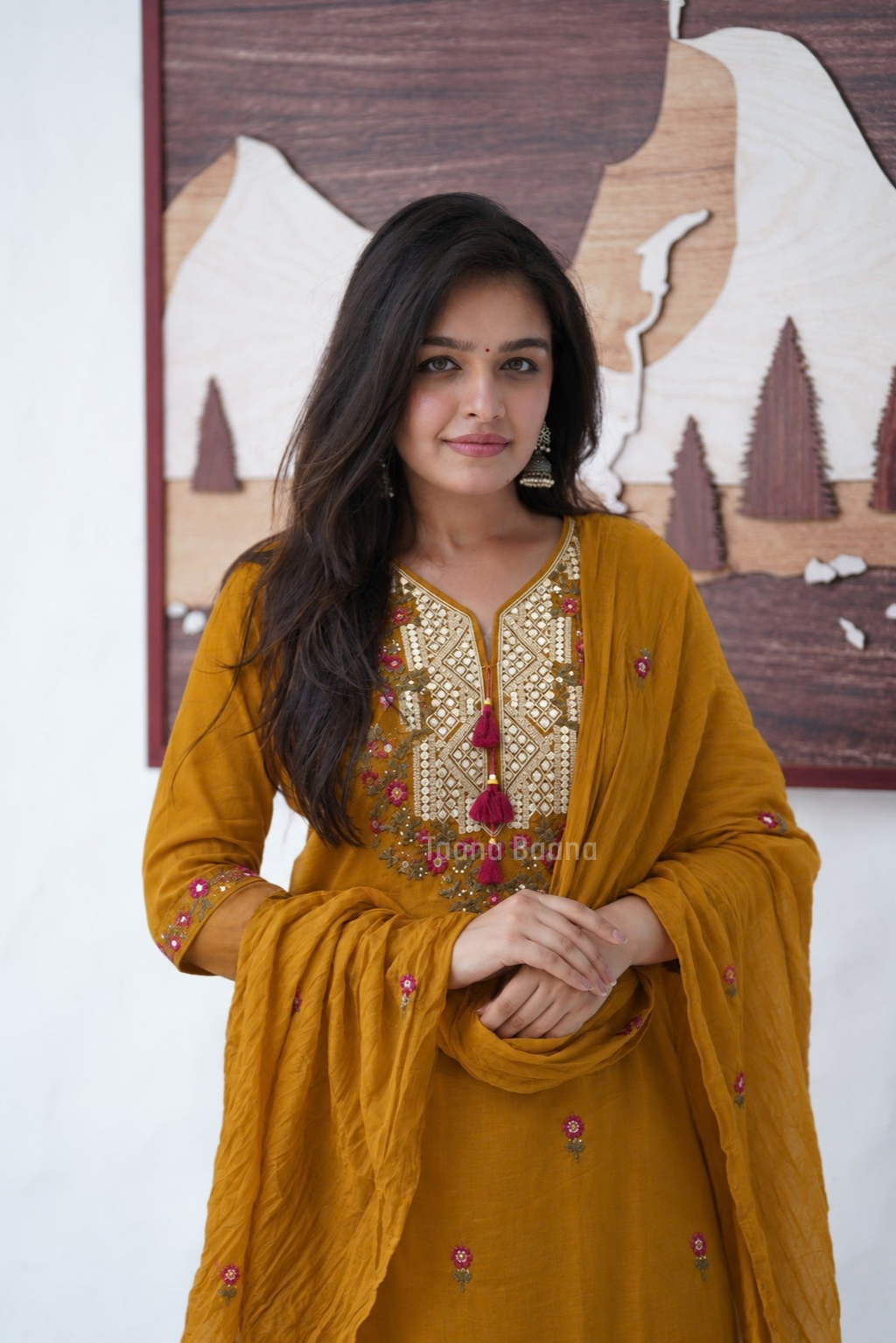 Dupatta Pant Set