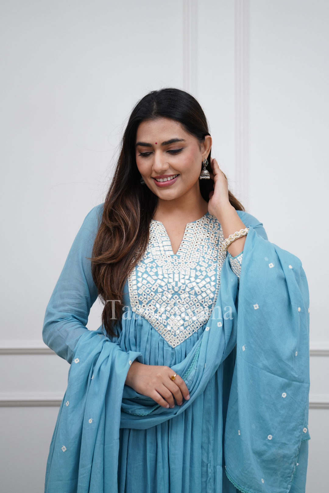 Anarkali Duppata Suit