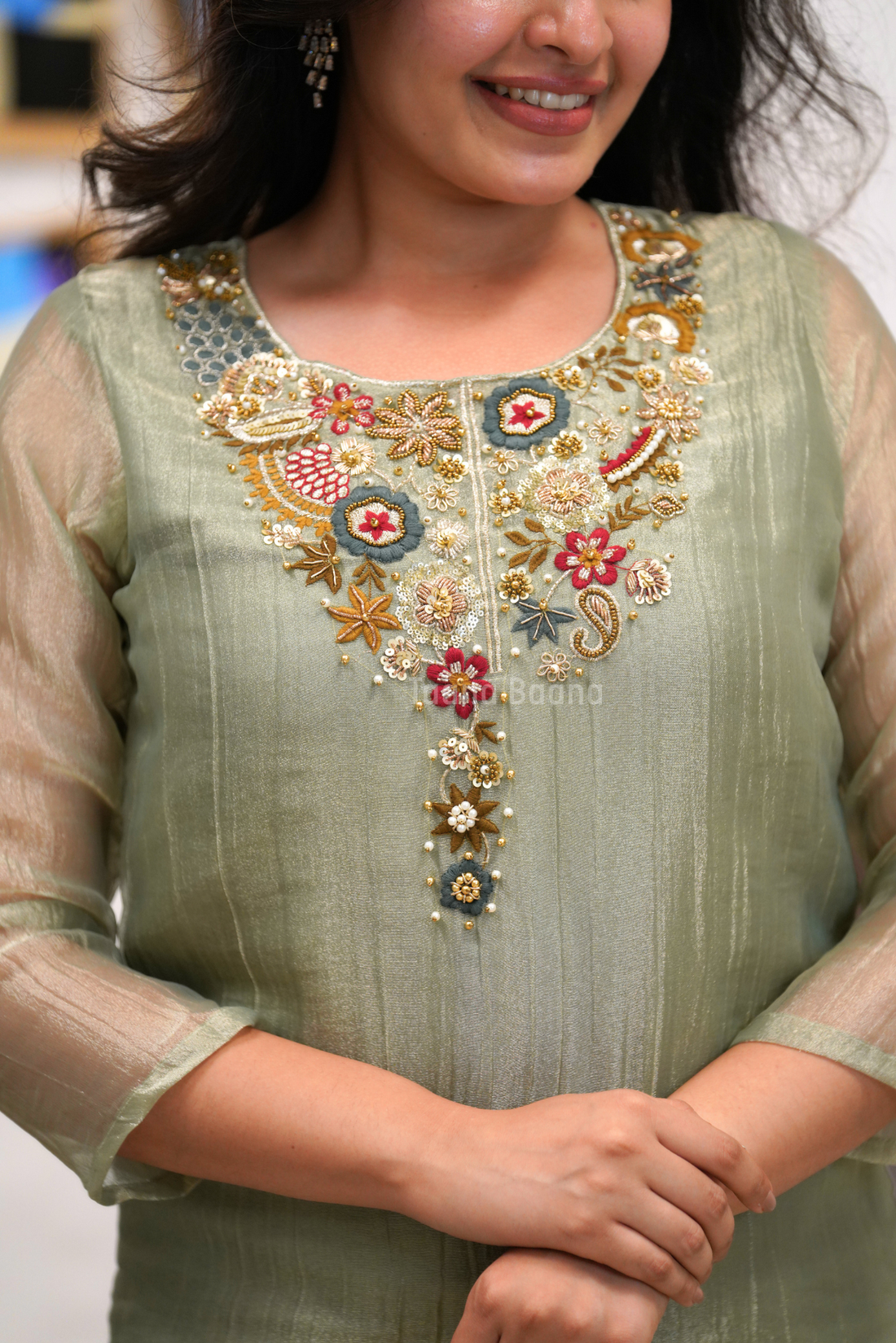 Dupatta Pant Set