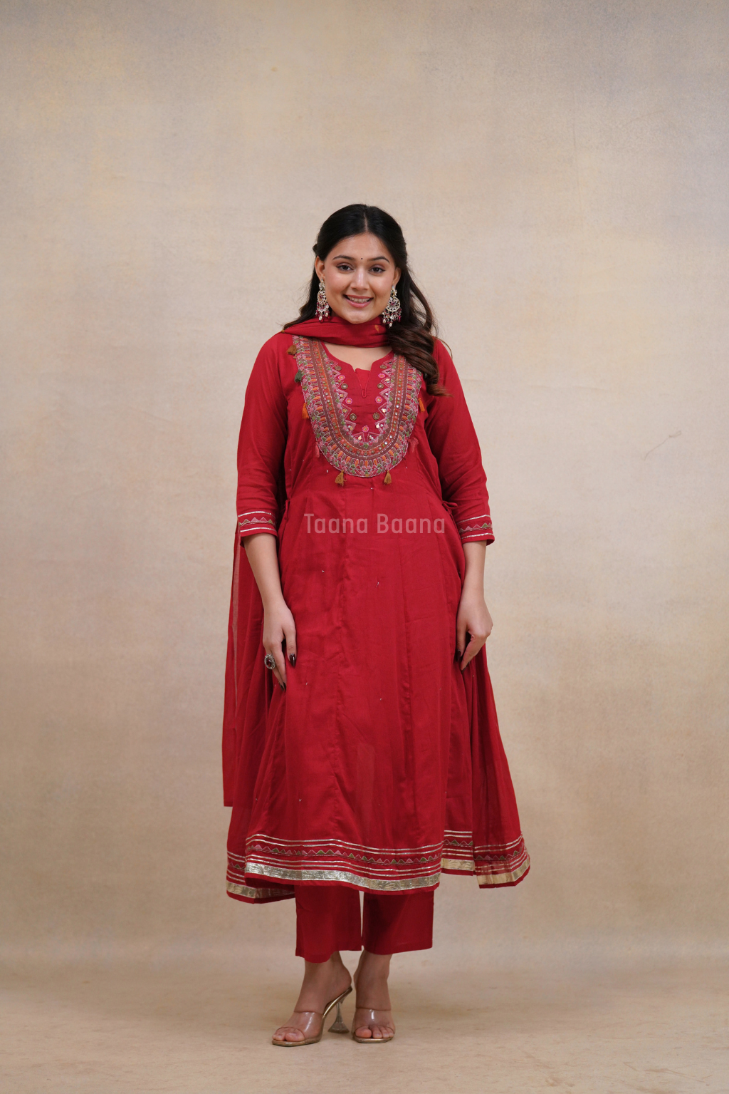 Anarkali Dupatta Set