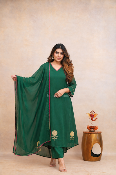 Dupatta Pant Set