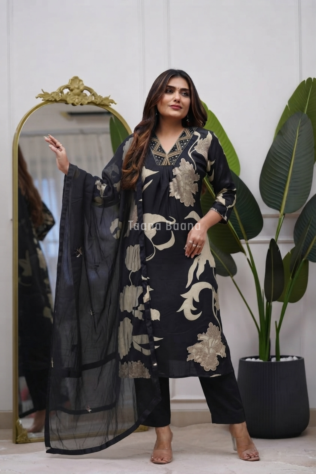 Dupatta Pant Set