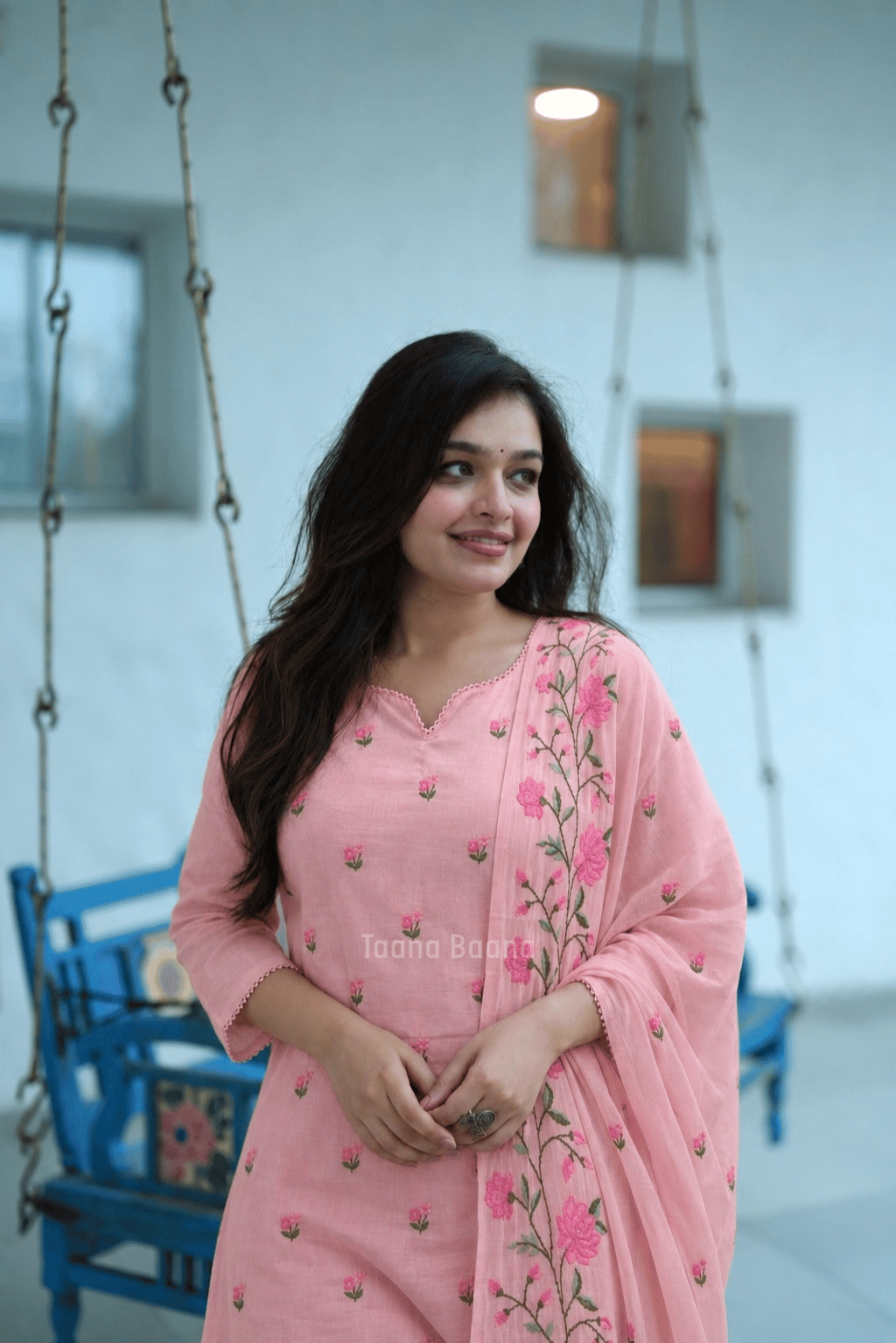 Dupatta Pant Set