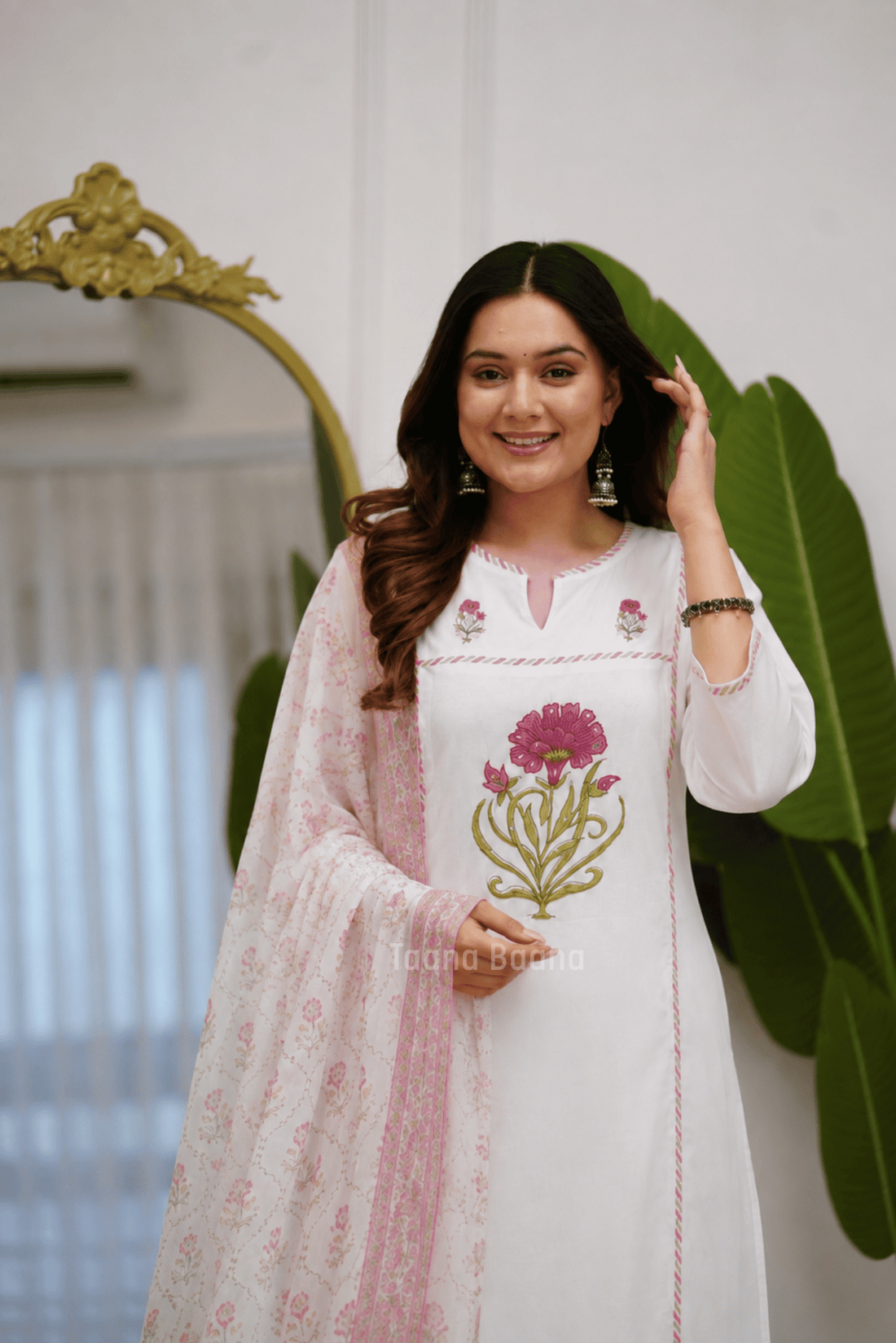 Dupatta Pant Set