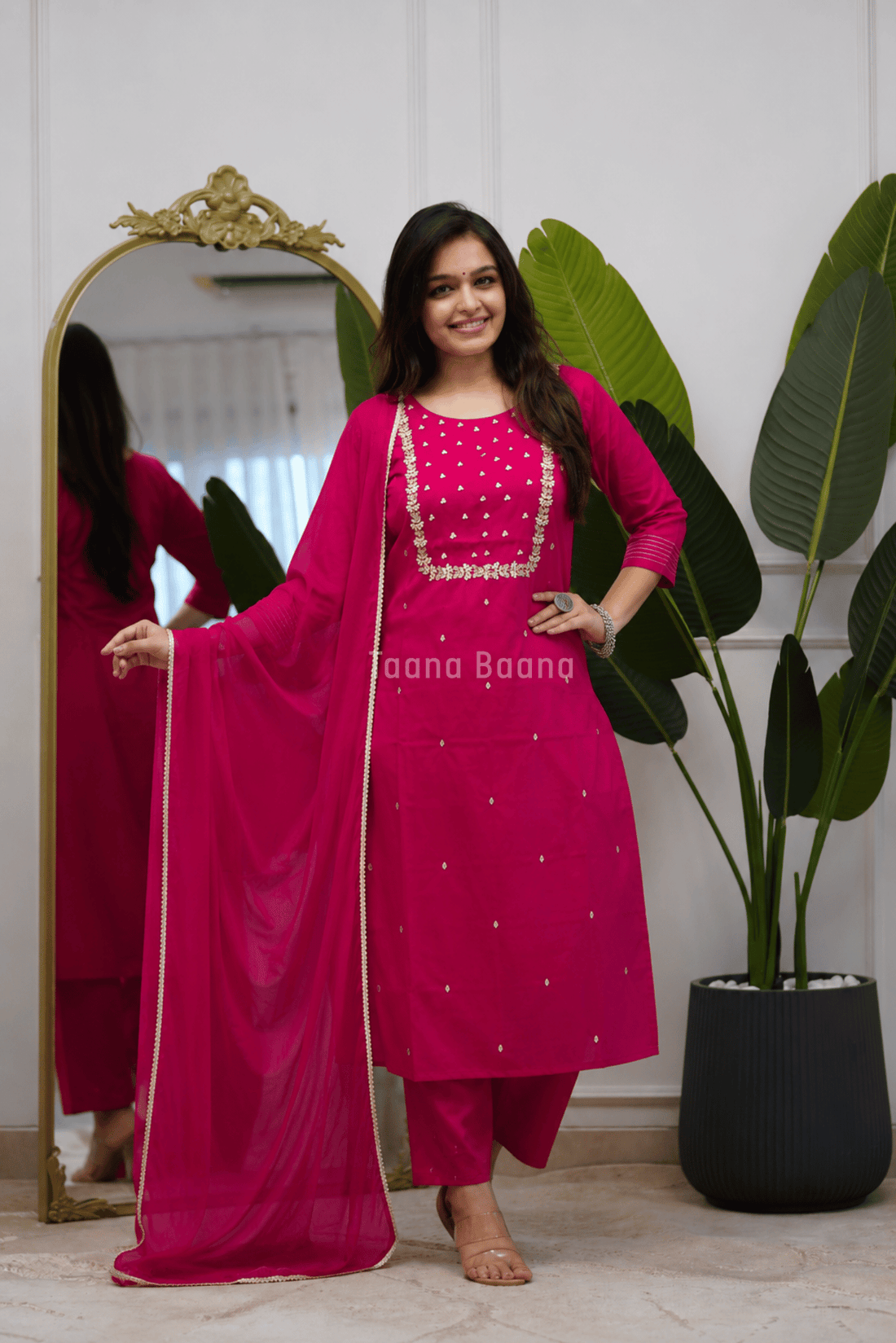 Dupatta Pant Set