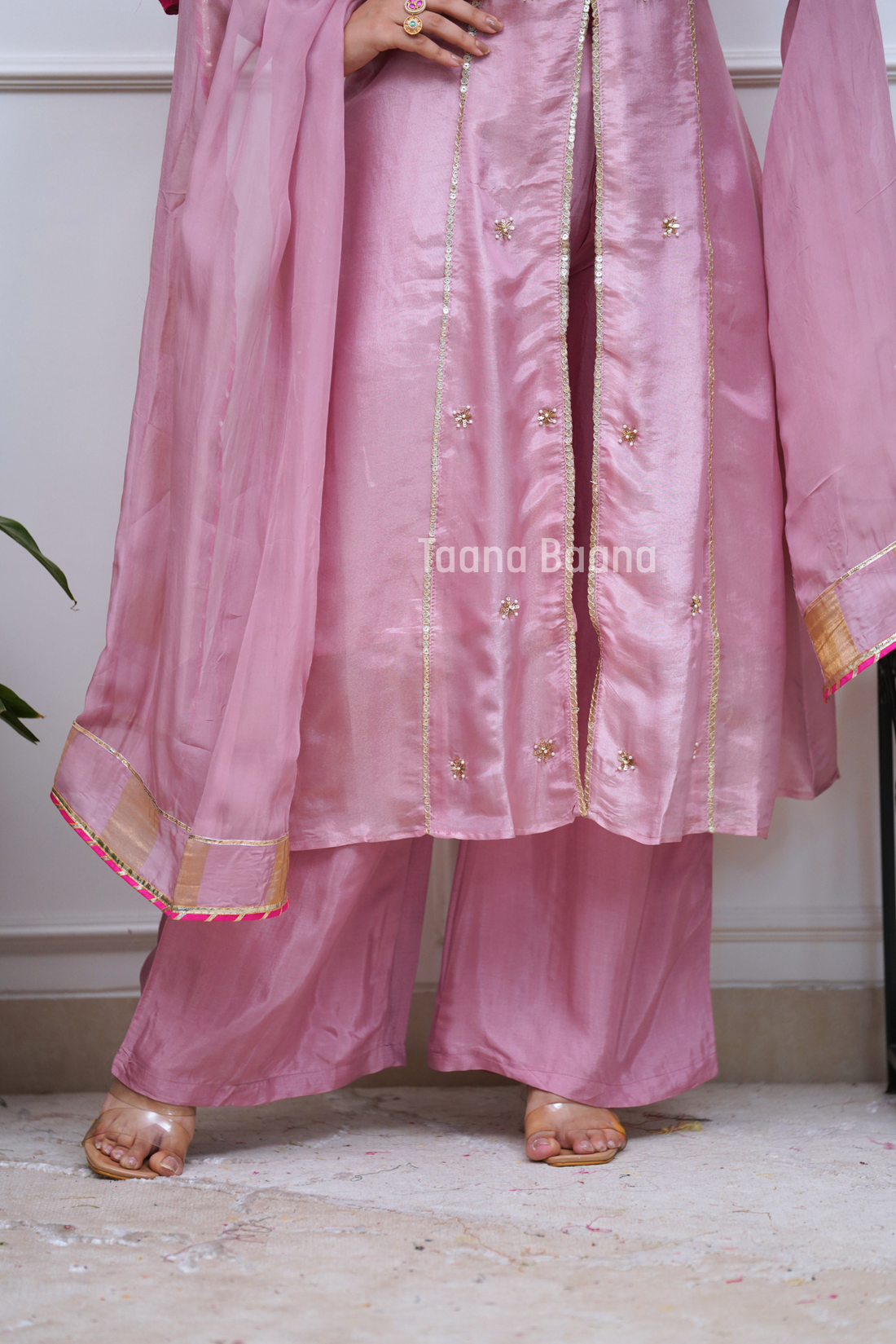 Dupatta Plazo Set