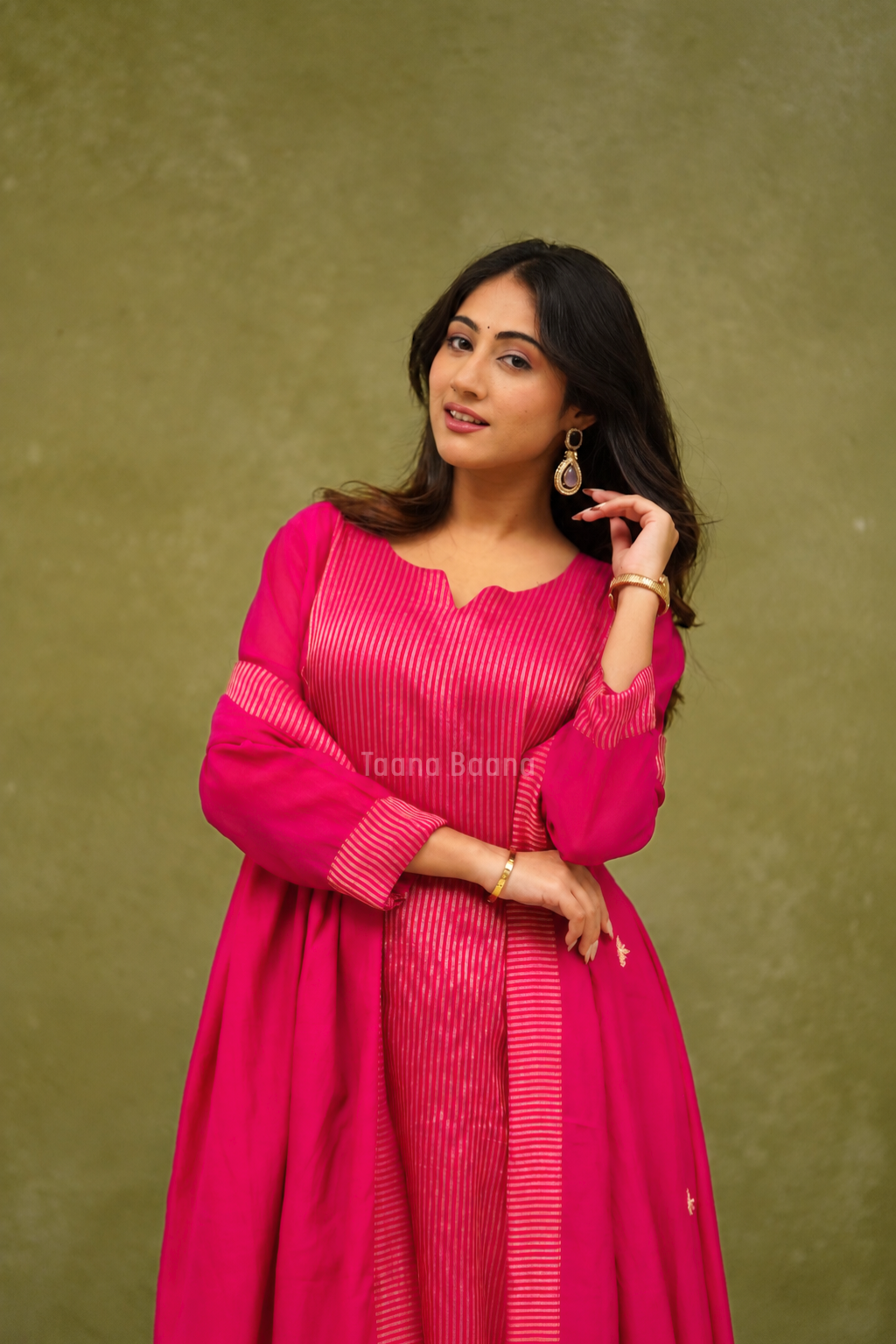 Anarkali Dupatta Set