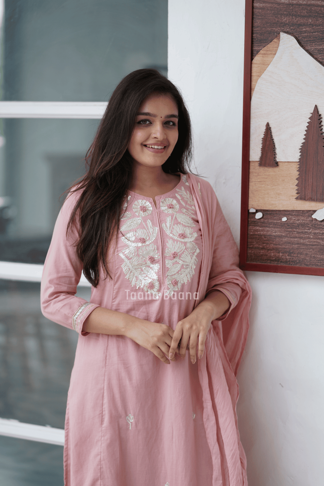 Dupatta Pant Set