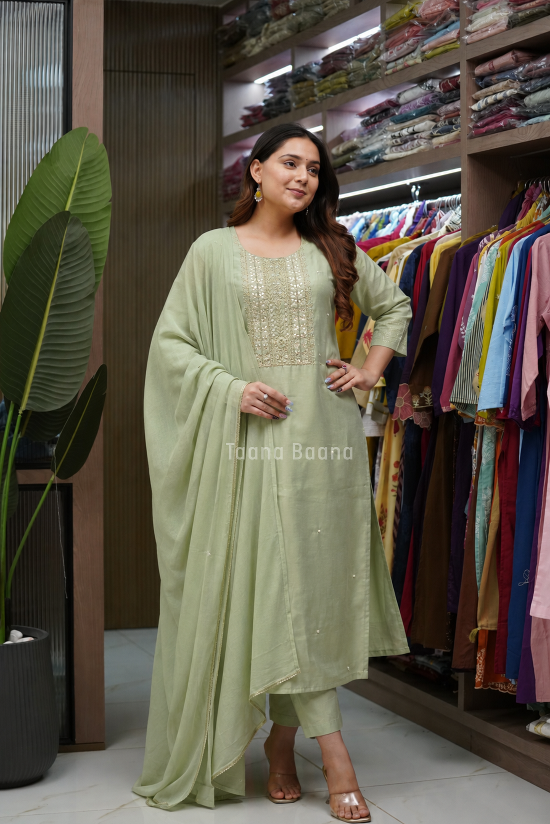 Dupatta Pant Set