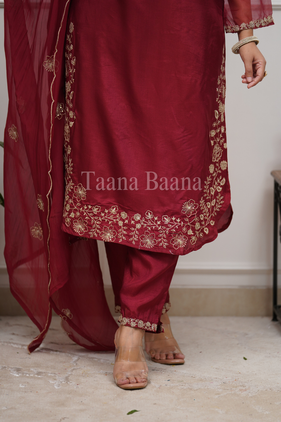 Dupatta Pant Set