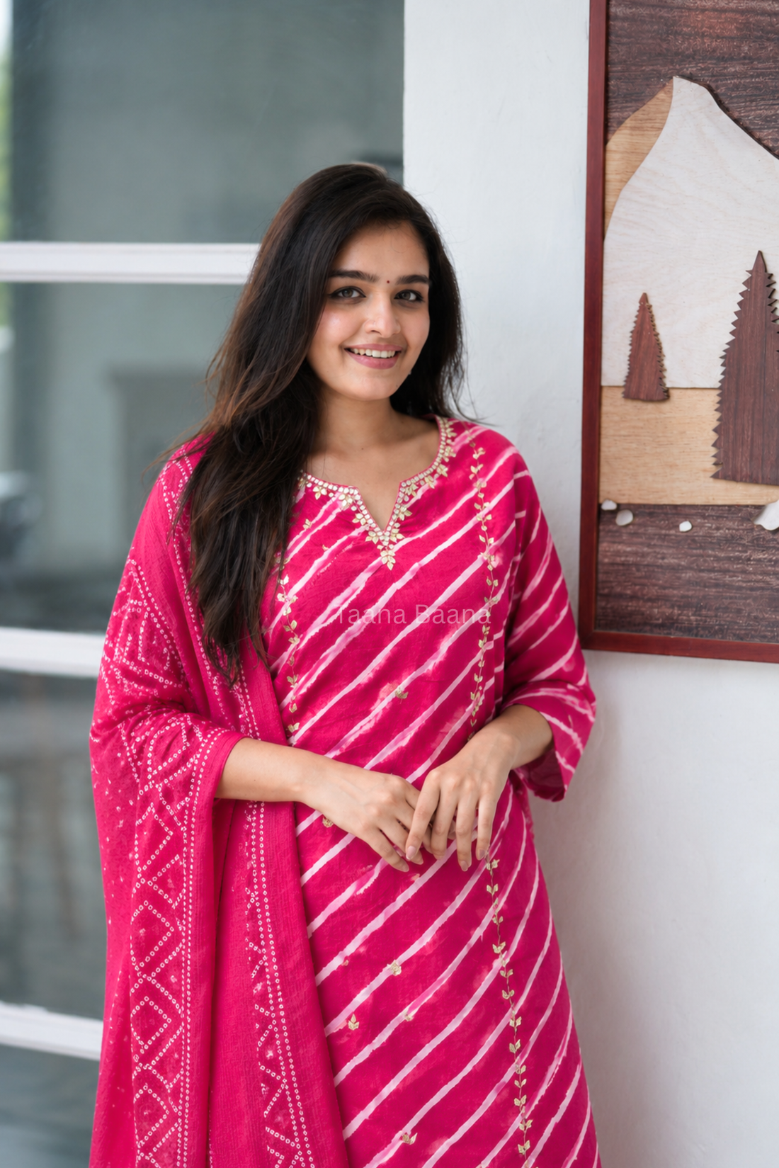 Dupatta Pant Set