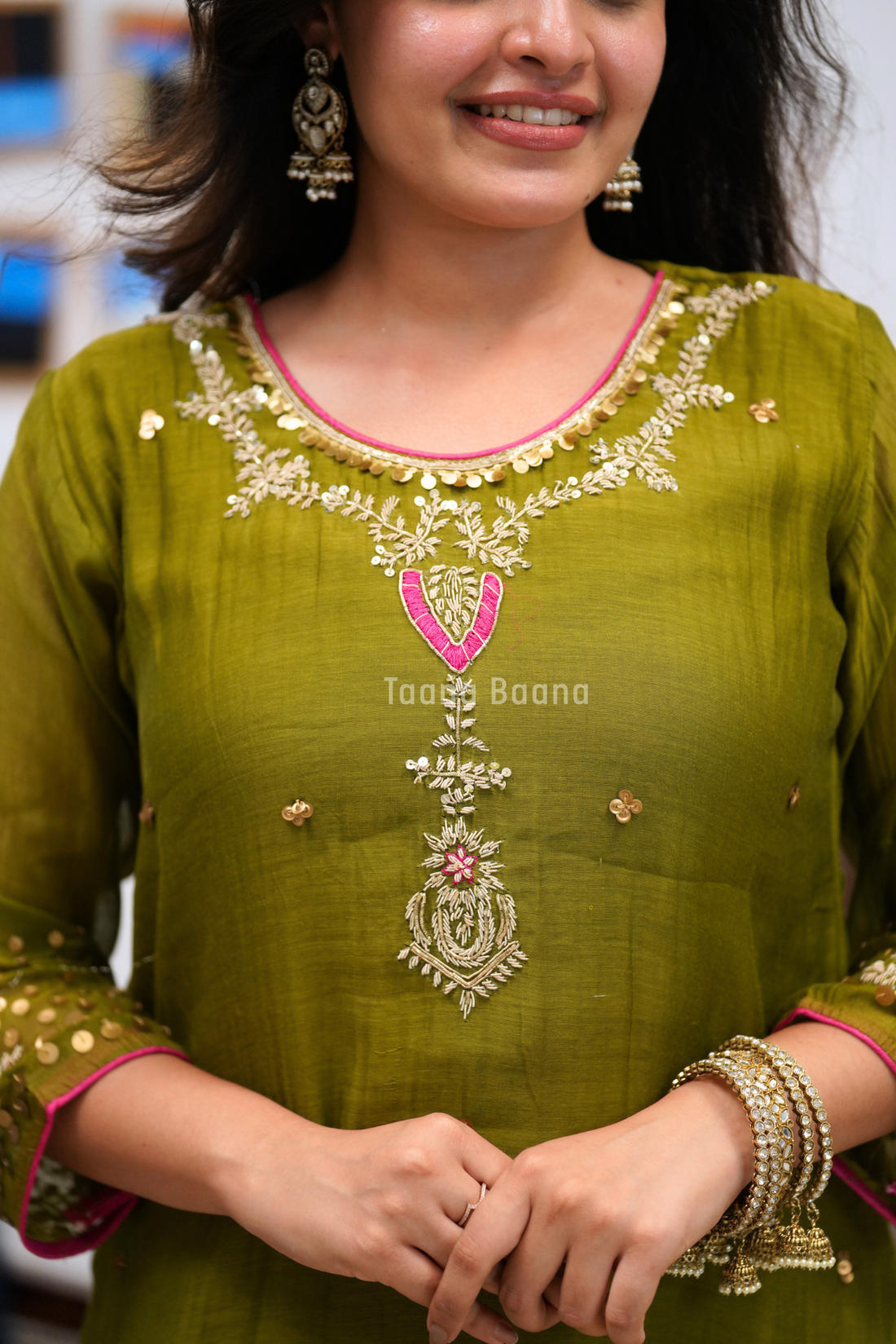 Dupatta Pant Set