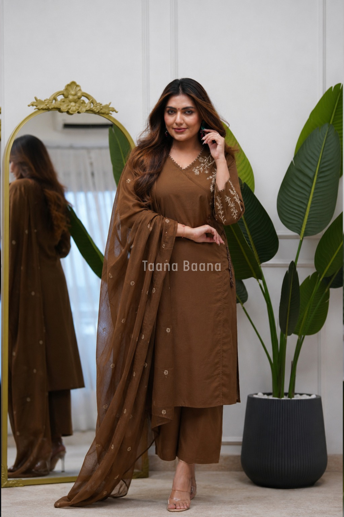 Dupatta Pant Set