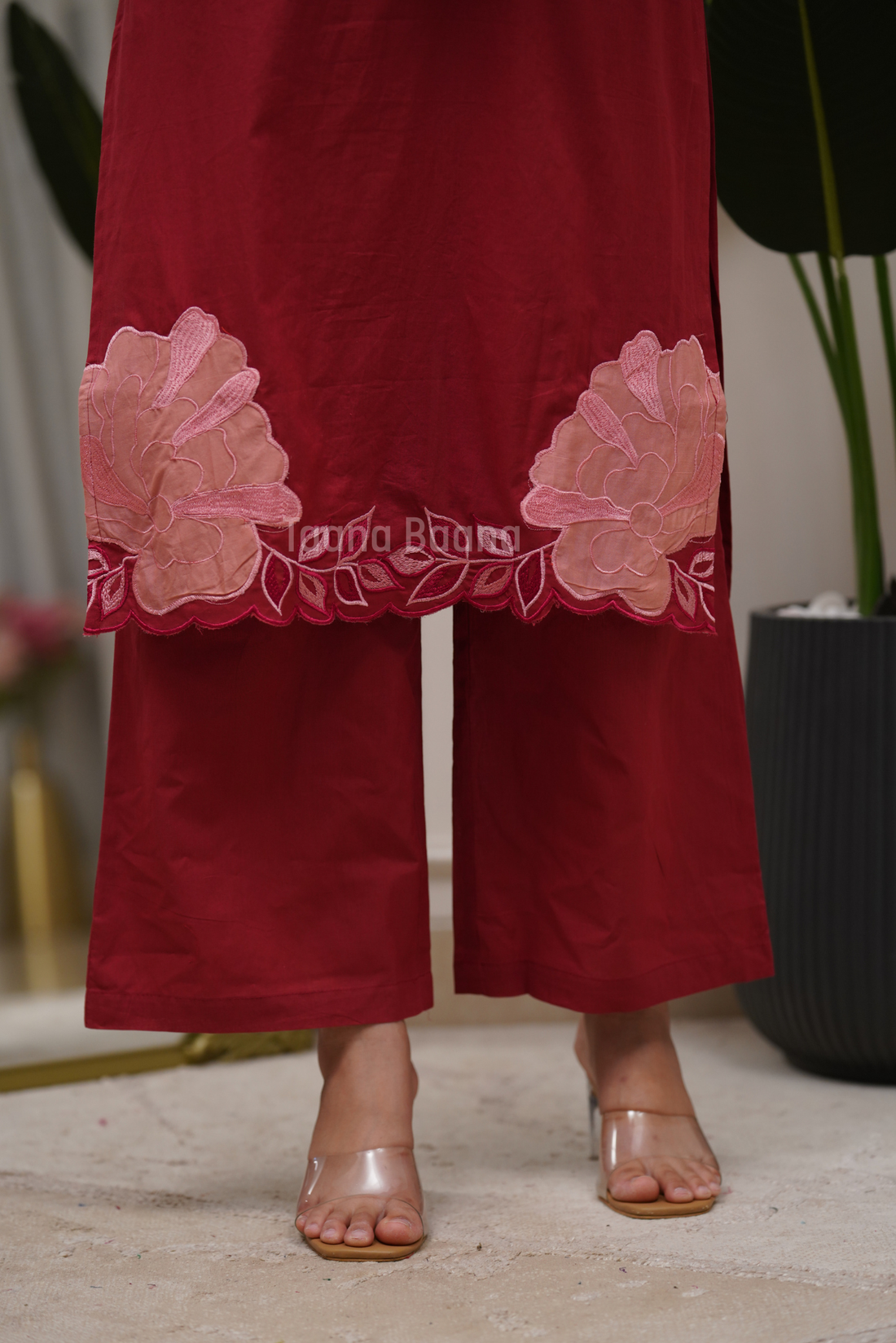 Dupatta Pant Set
