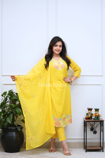 Dupatta Pant Set