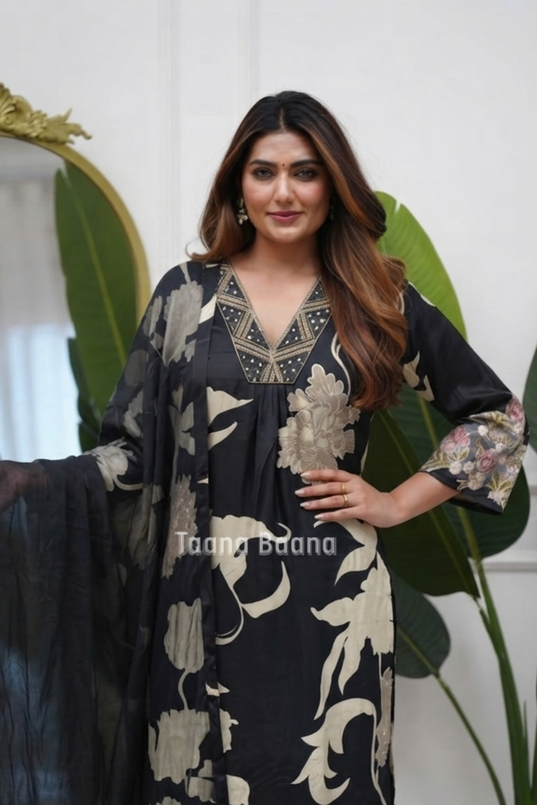 Dupatta Pant Set