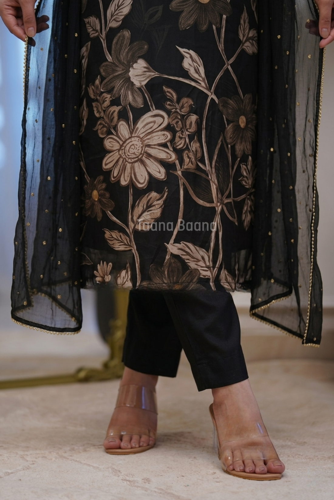 Dupatta Pant Set