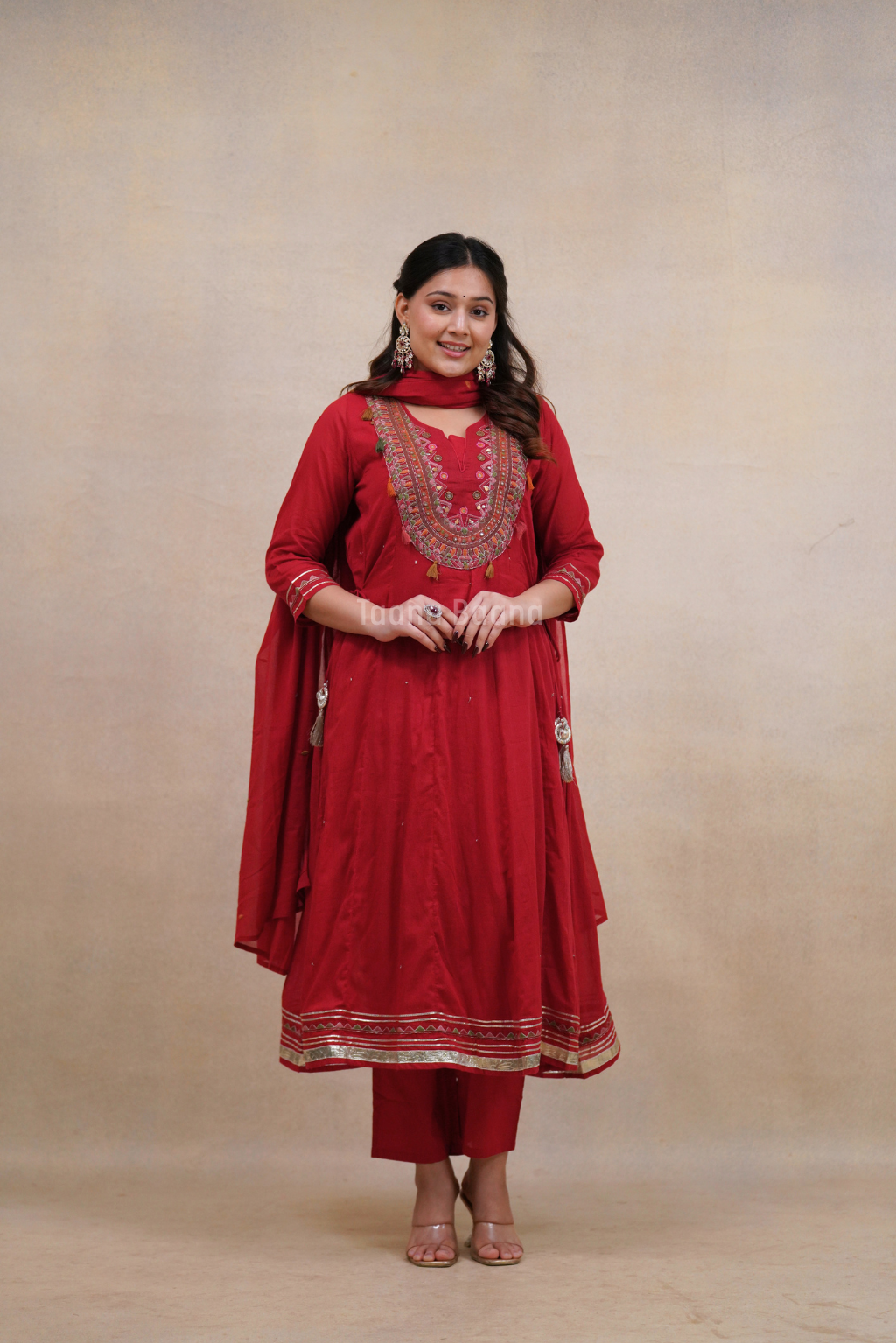 Anarkali Dupatta Set