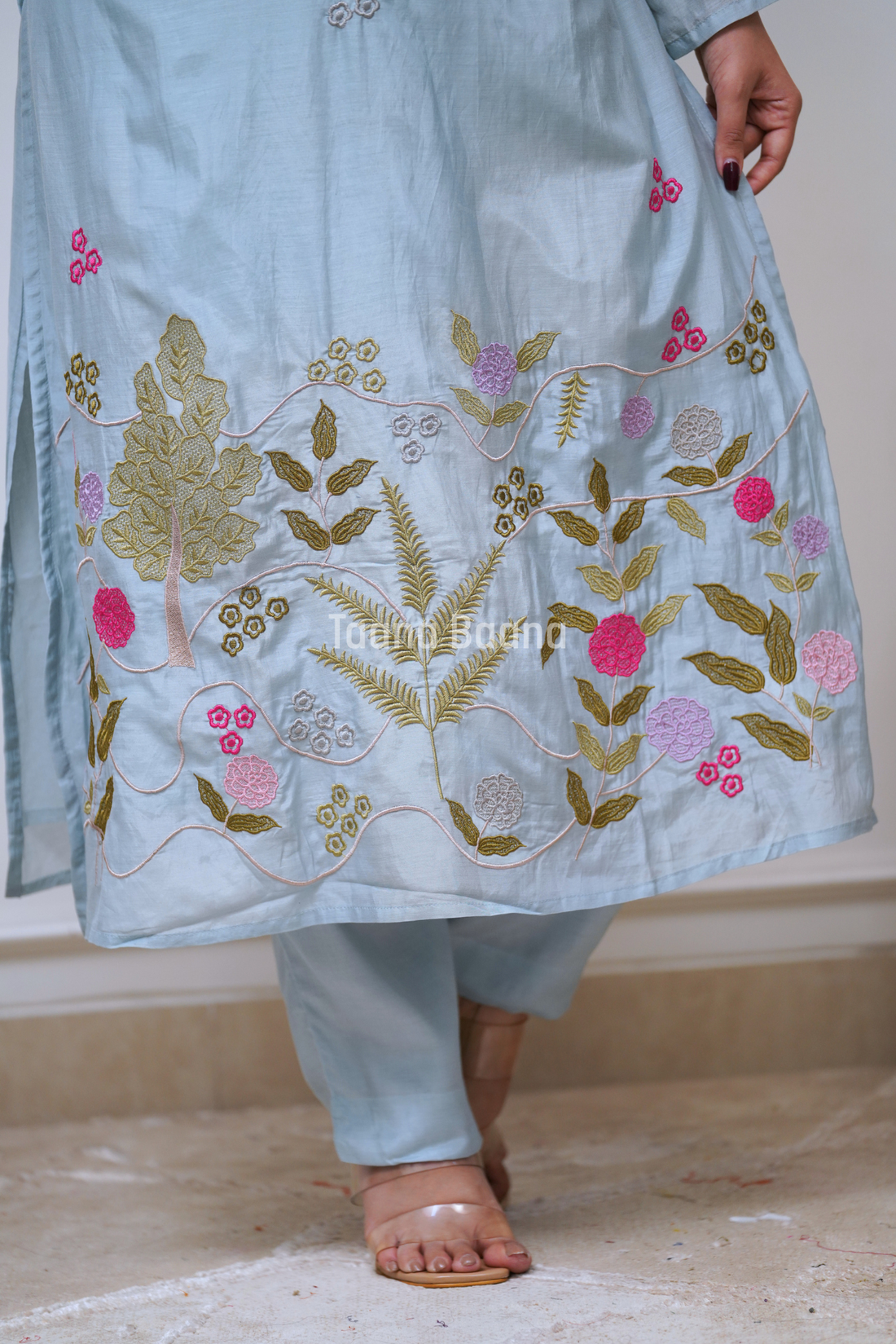 Dupatta Pant Set