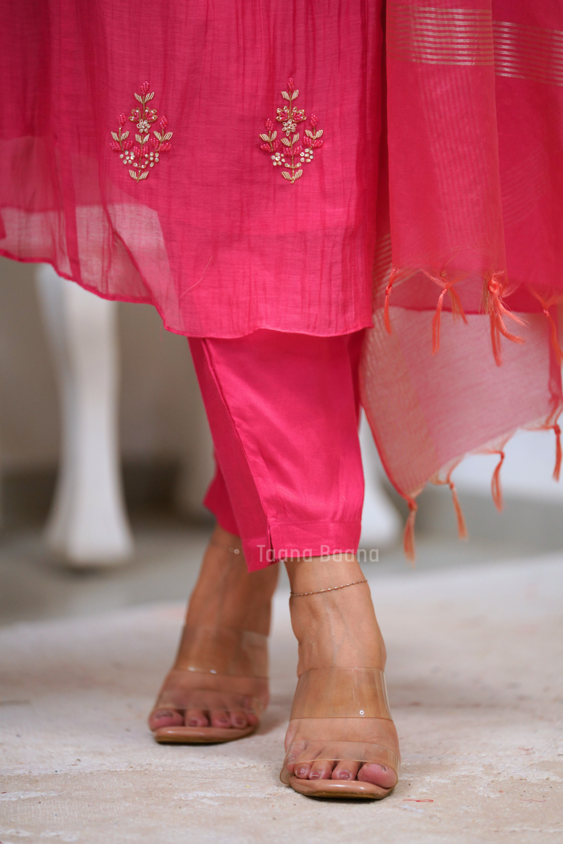 Dupatta Pant Set
