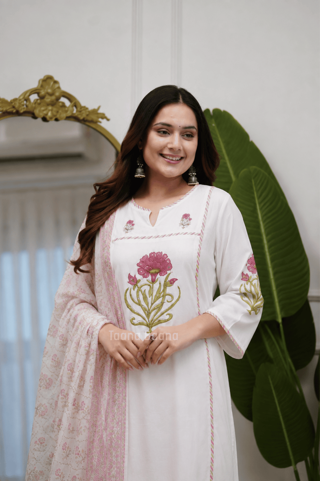 Dupatta Pant Set