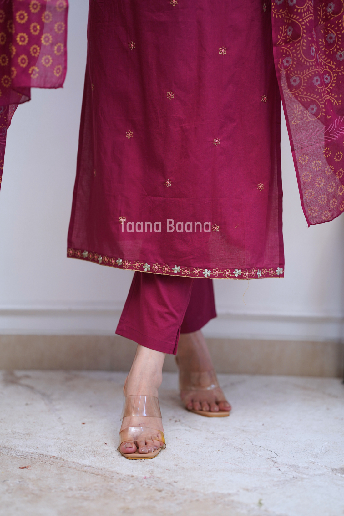 Dupatta Pant Set