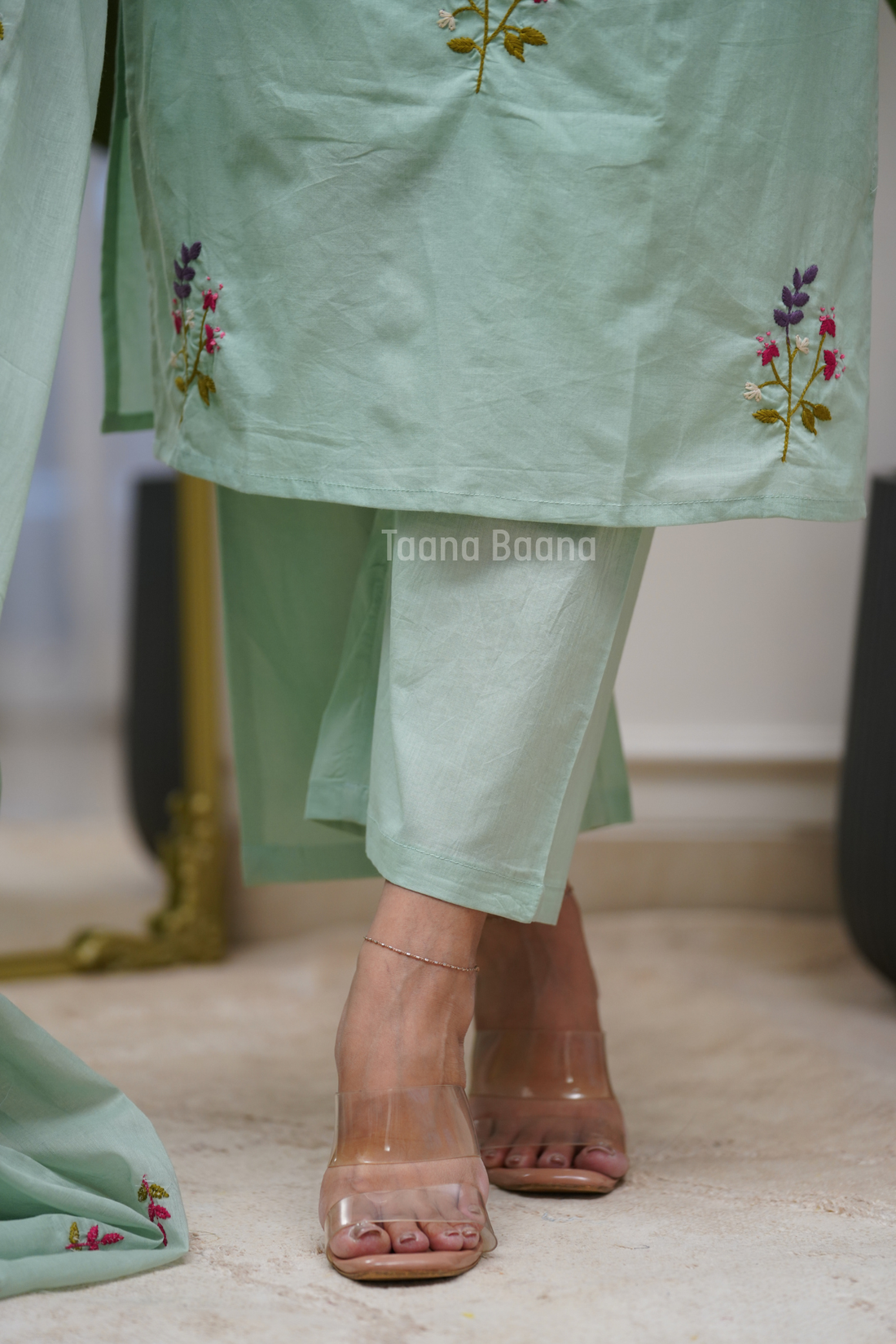 Dupatta Pant Set