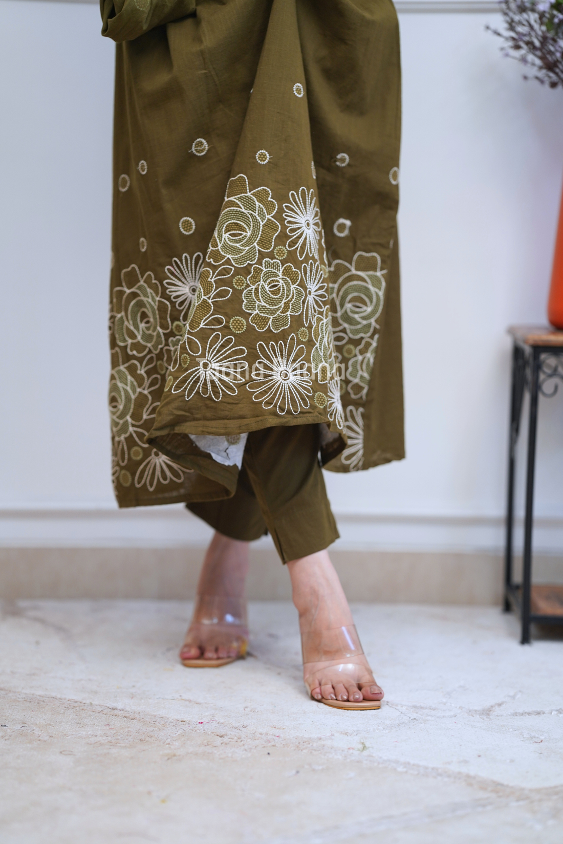 Dupatta Pant Set