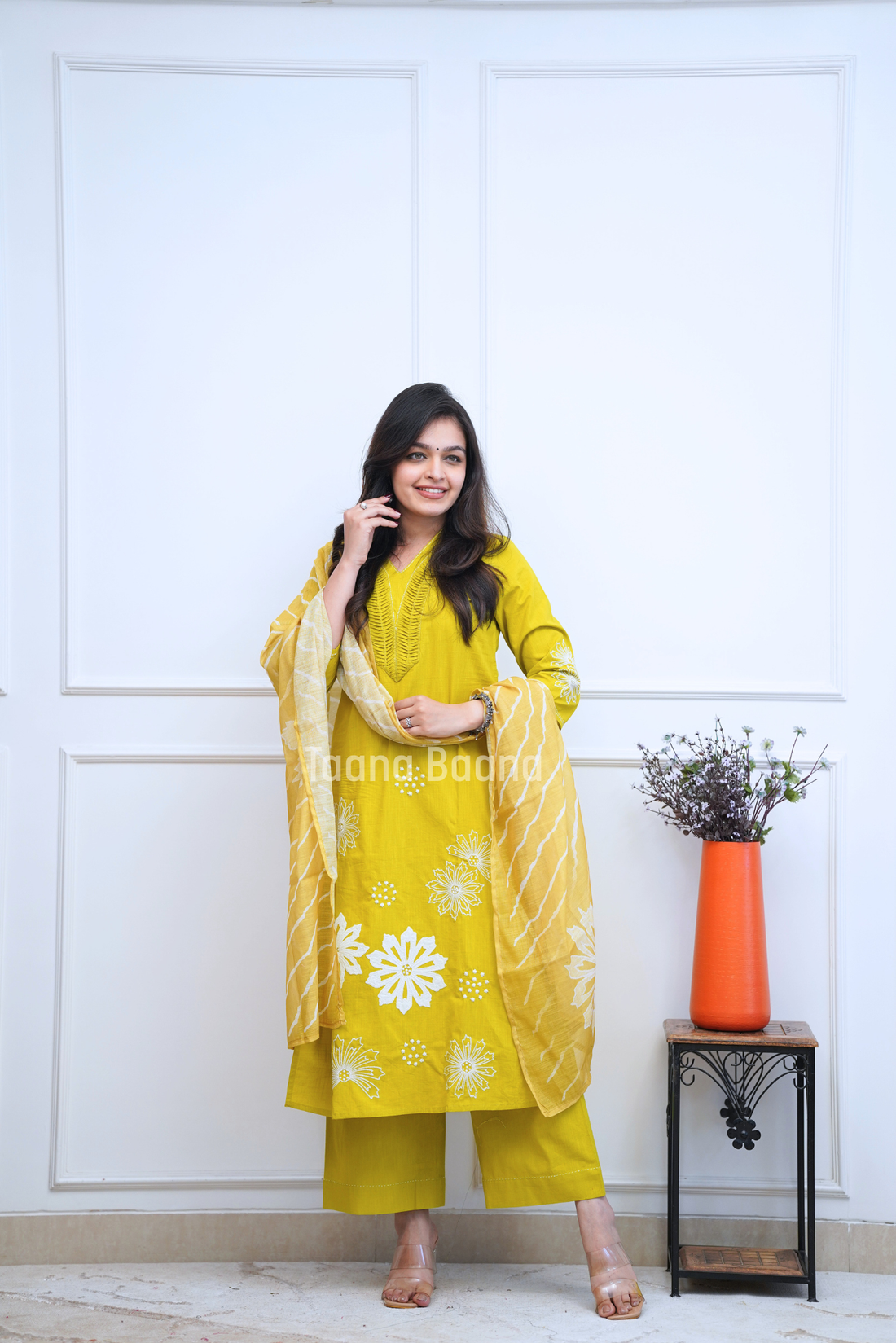 Dupatta Pant Set