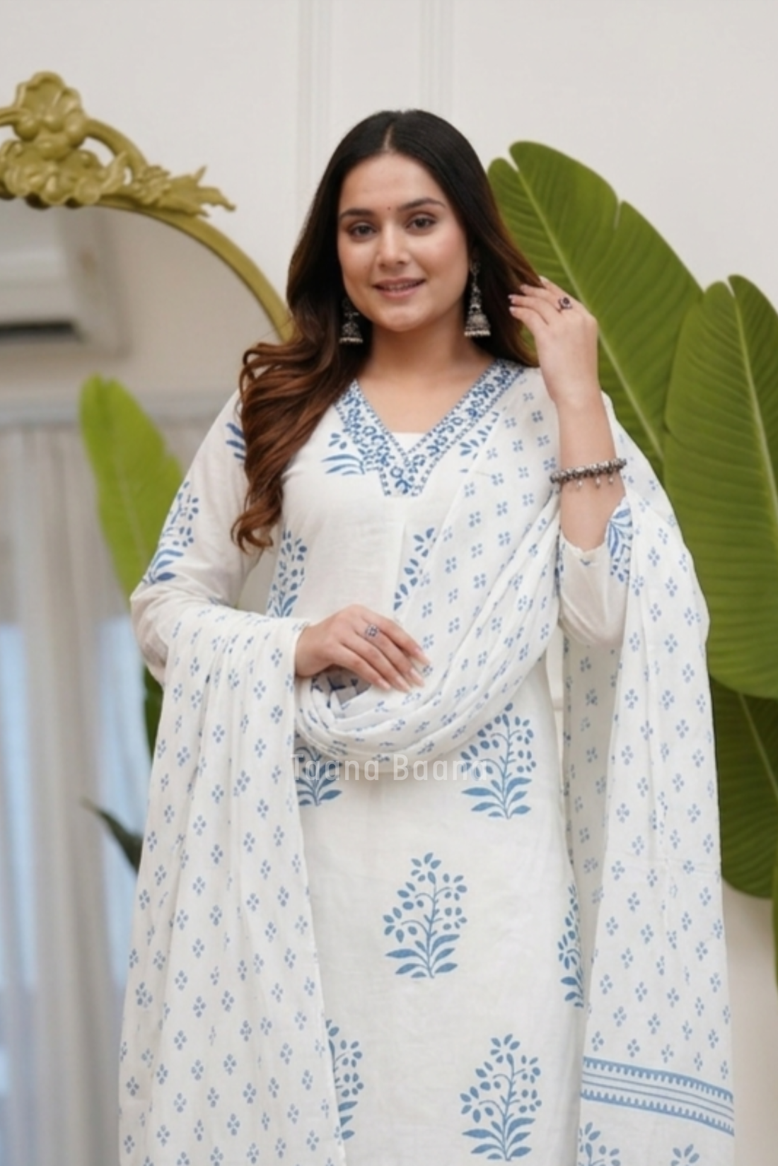 Dupatta Pant Set
