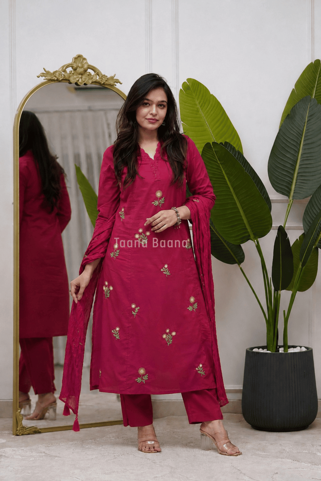 Dupatta Pant Set