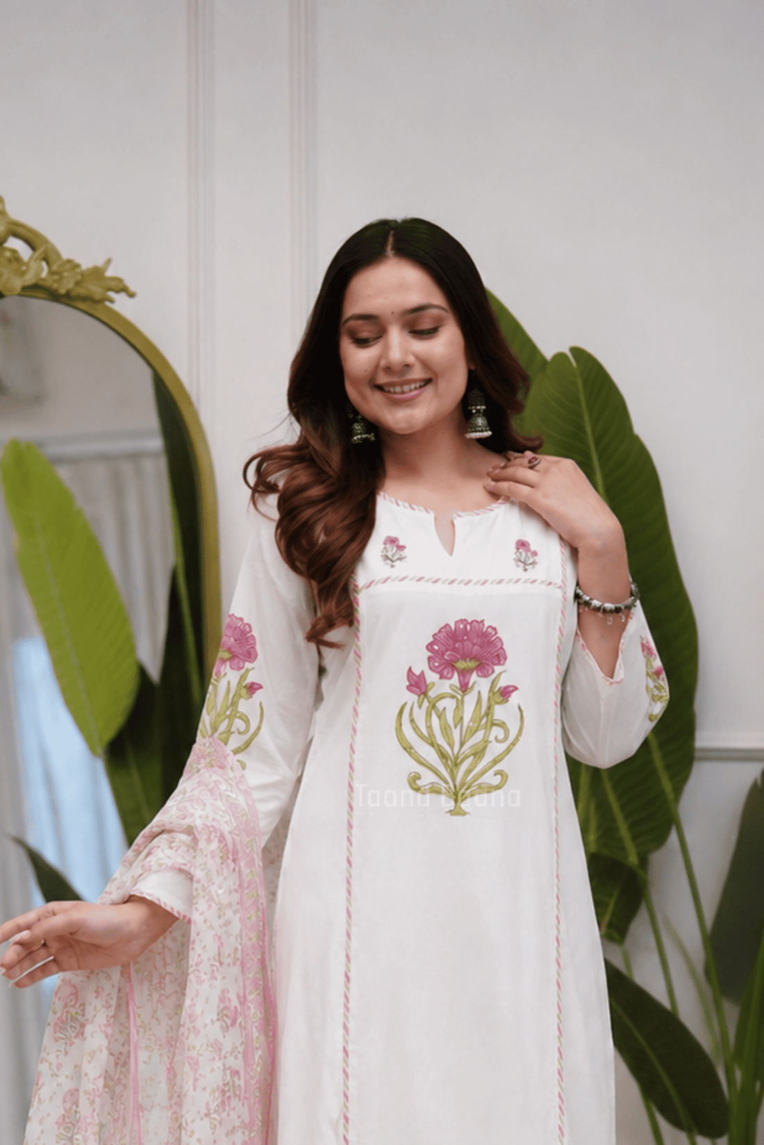 Dupatta Pant Set