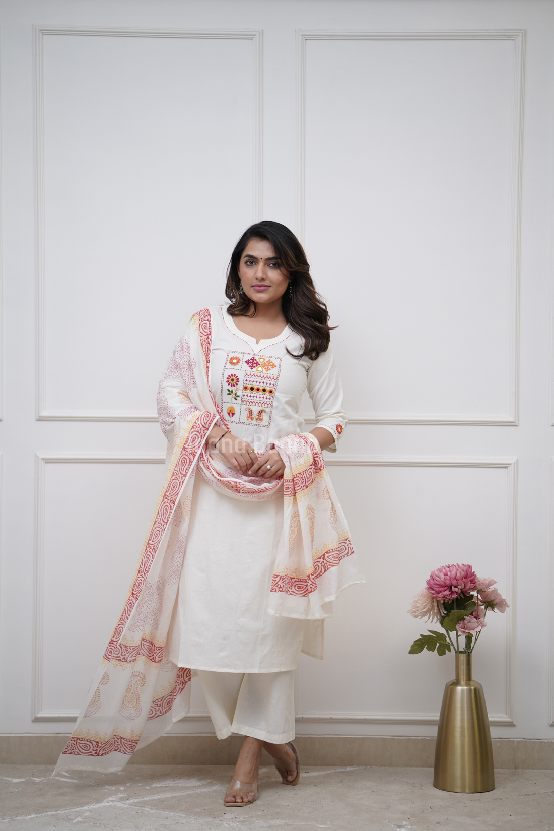 Dupatta Pant Set