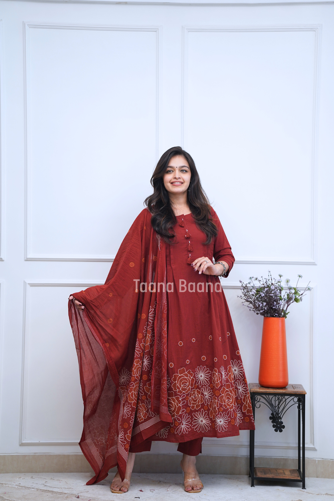 Dupatta Pant Set