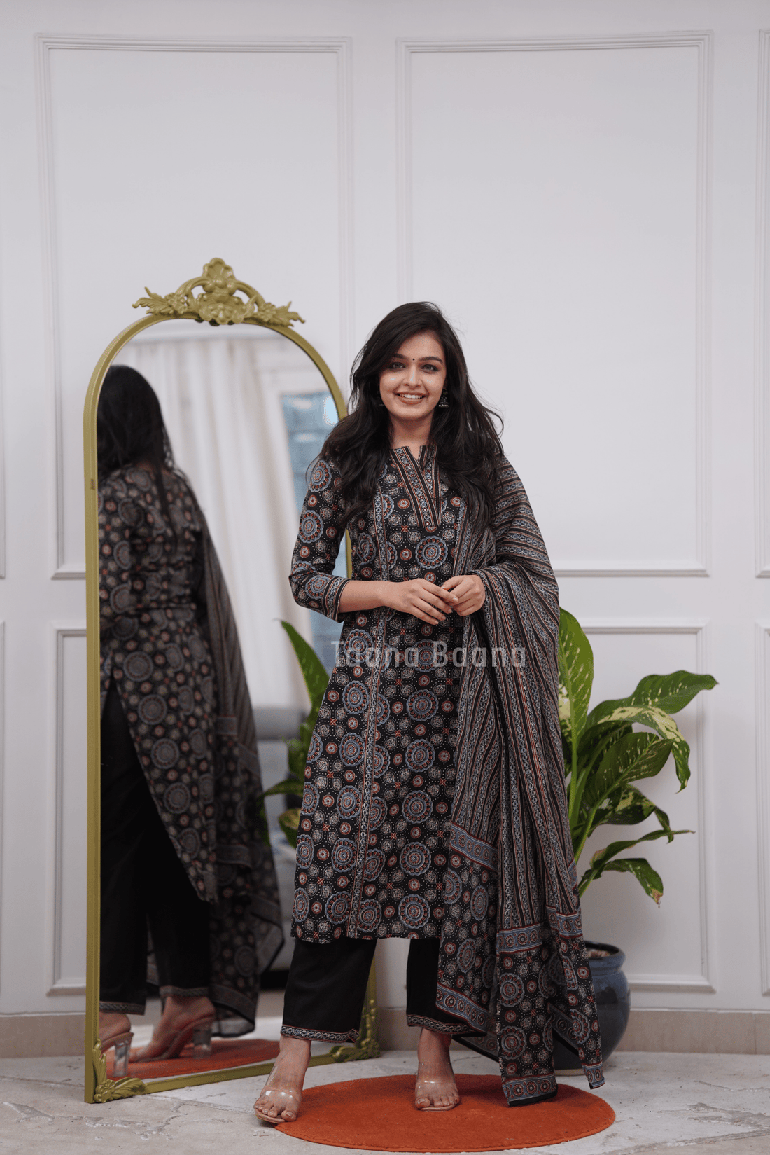 Dupatta Pant Set