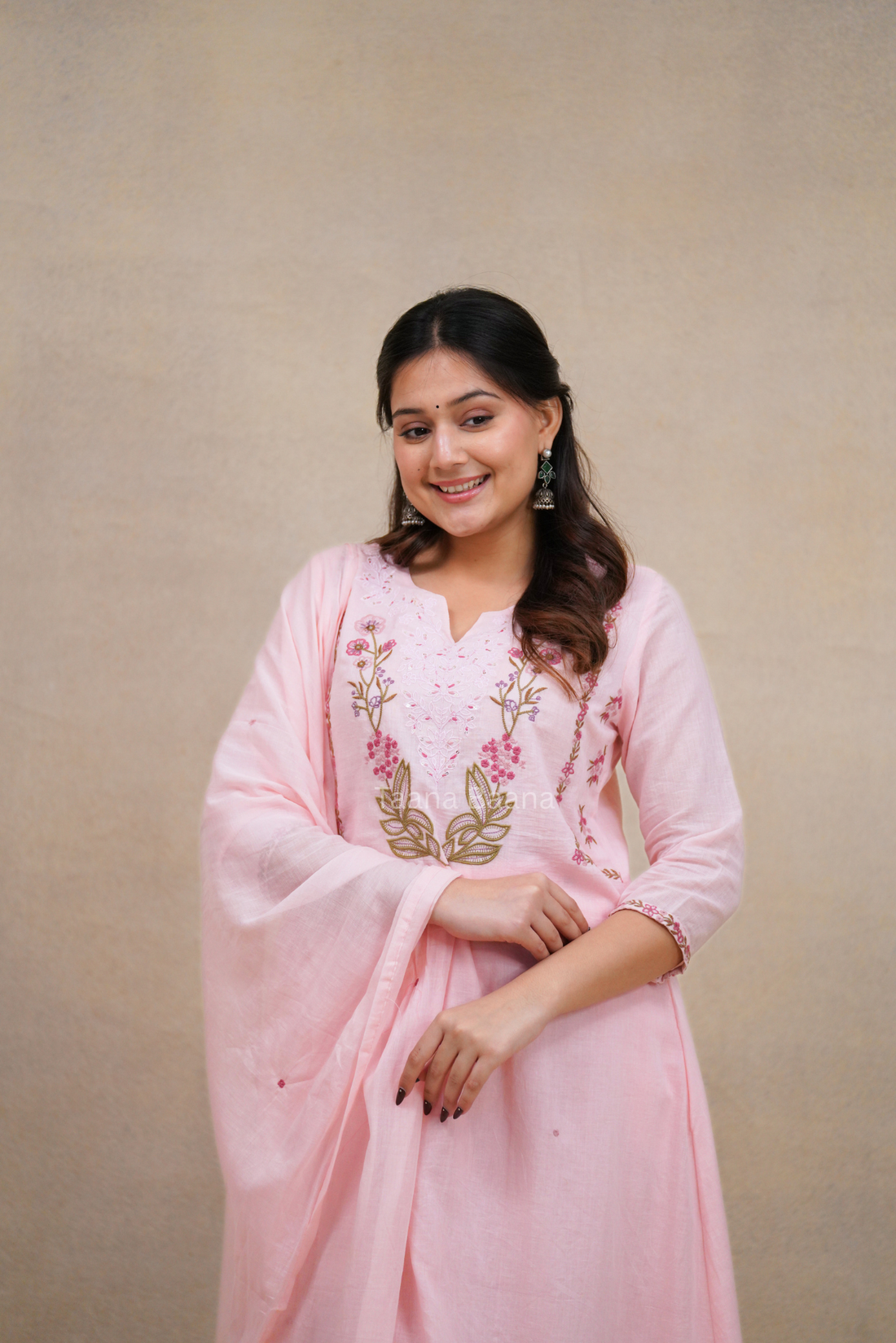Dupatta Pant Set