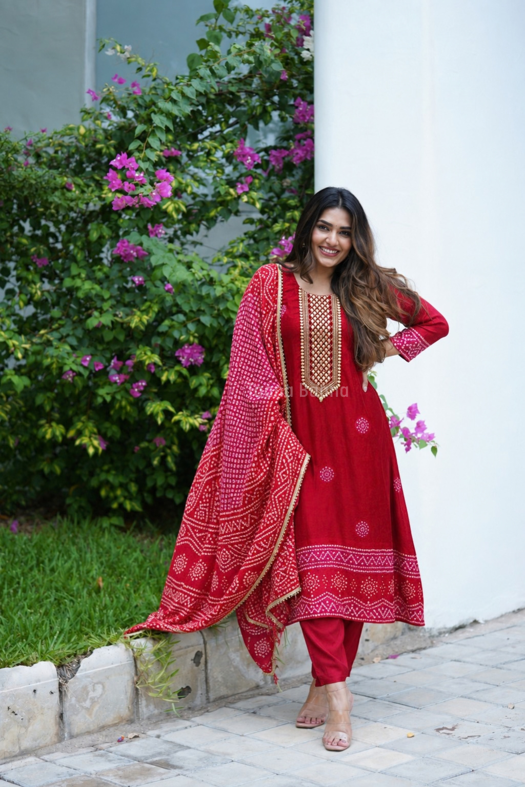 Dupatta Pant Set